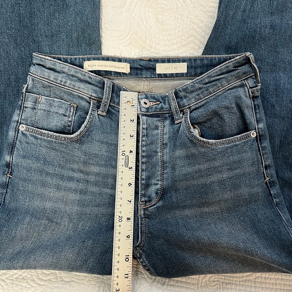 Anthro Pilcro and the Letterpress High-Rise Sequined Flared Jeans - Picture 7 of 9